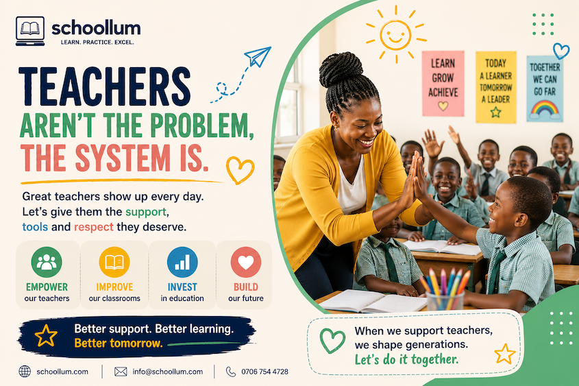 Teachers Are Not the Problem—The System Is
