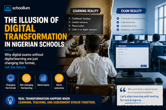 The Illusion of Digital Transformation in Nigerian Schools